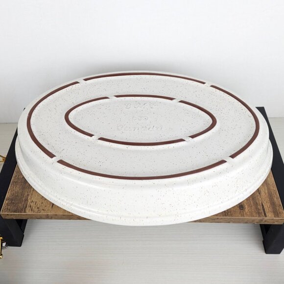 Vintage BMP Canada Stoneware Floral Serving Platter - Picture 4 of 5